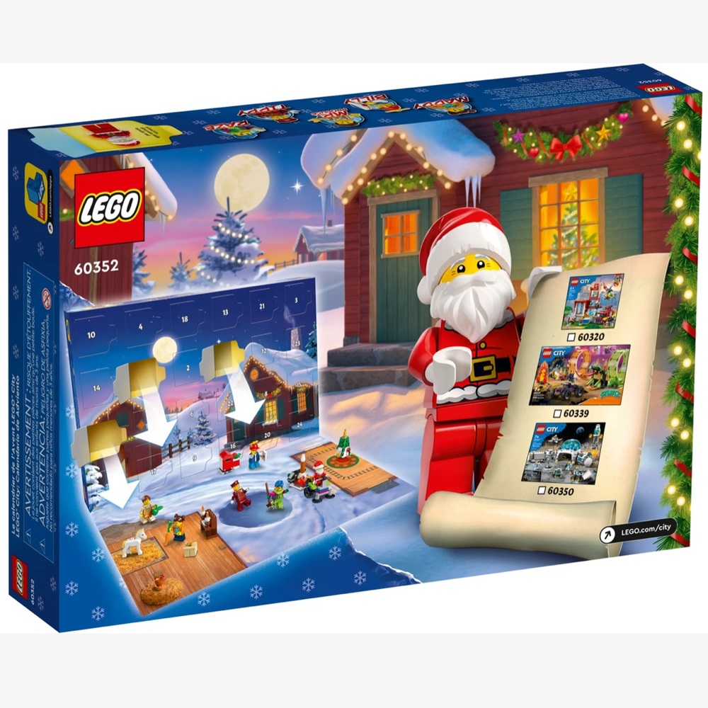 Lego City Advent Calendar with Santa Minifig 60352 - Picture 5 of 5